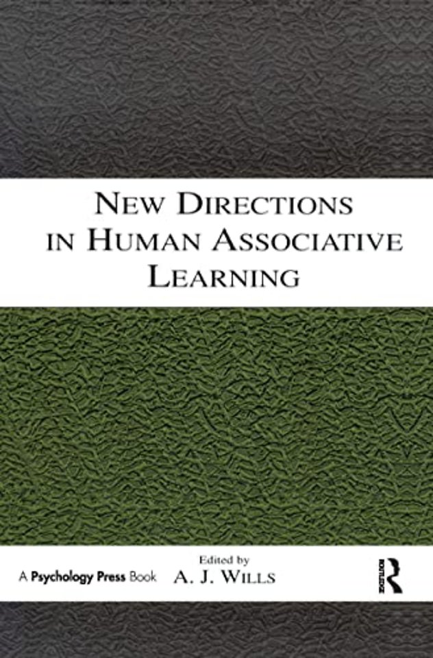 New Directions in Human Associative Learning