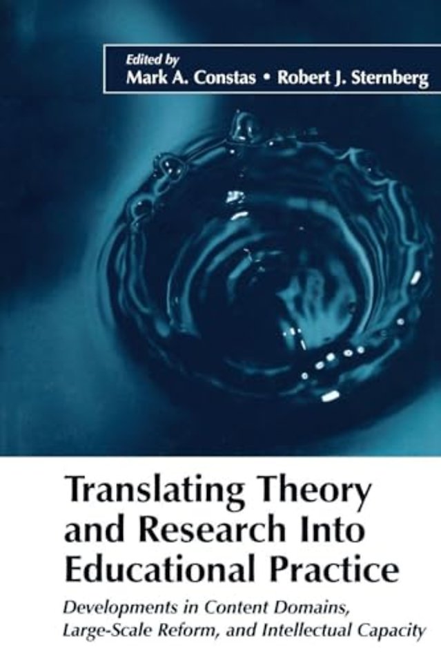Translating Theory and Research Into Educational Practice