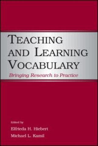 Teaching and Learning Vocabulary