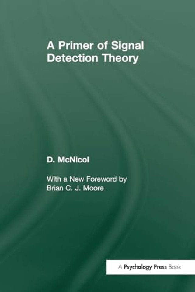 Primer of Signal Detection Theory