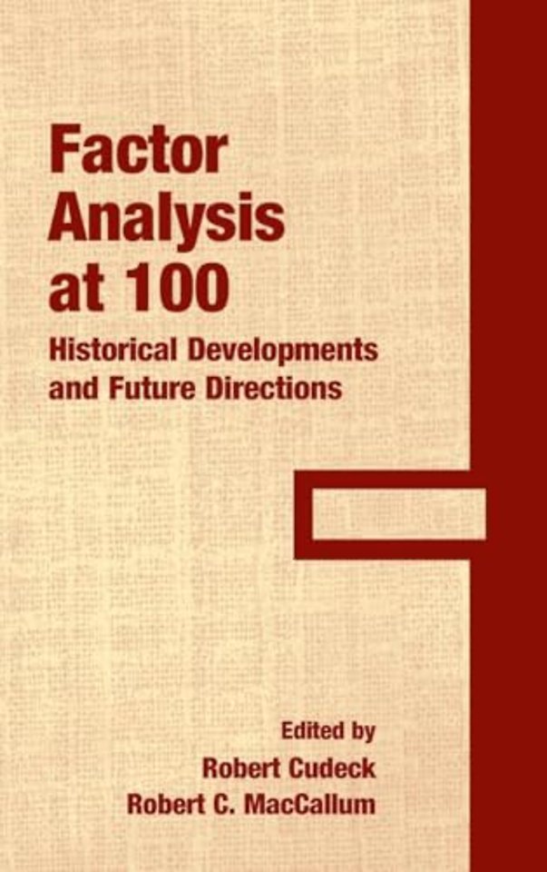 Factor Analysis at 100