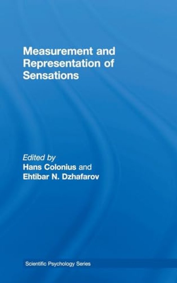 Measurement and Representation of Sensations