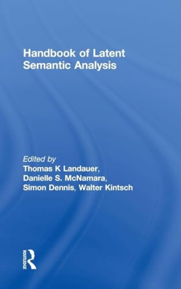 Handbook of Latent Semantic Analysis