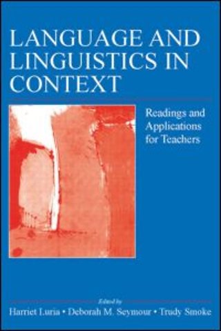 Language and Linguistics in Context