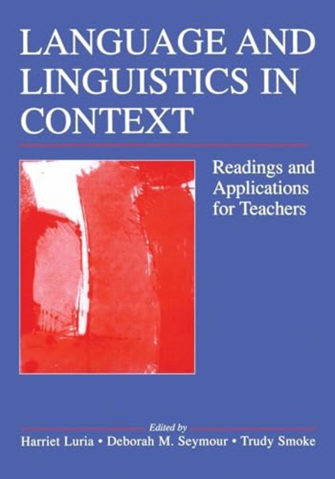 Language and Linguistics in Context