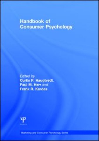 Handbook of Consumer Psychology