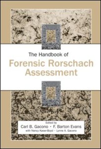 Handbook of Forensic Rorschach Assessment