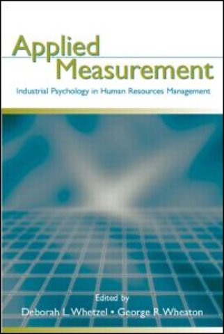 Applied Measurement