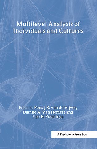 Multilevel Analysis of Individuals and Cultures