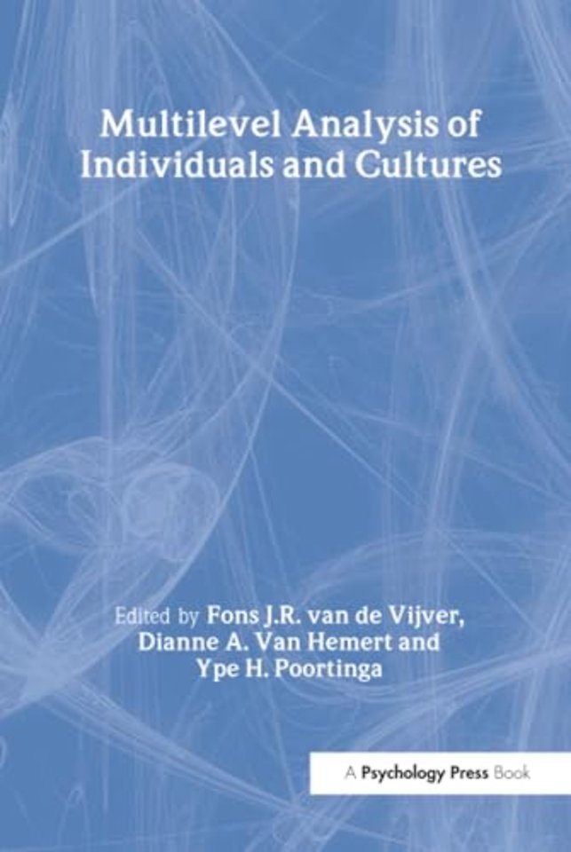 Multilevel Analysis of Individuals and Cultures
