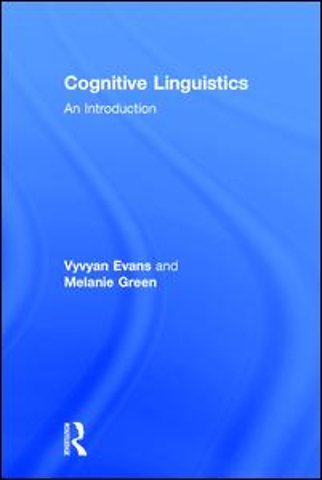 Cognitive Linguistics