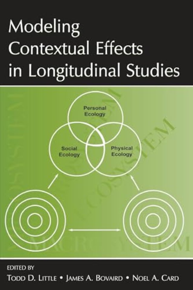 Modeling Contextual Effects in Longitudinal Studies