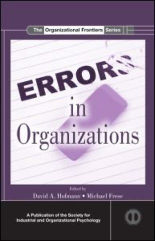 Errors in Organizations