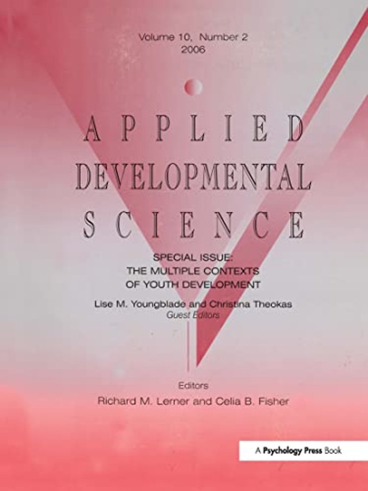 Multiple Contexts Of Youth Development Ads V10#2