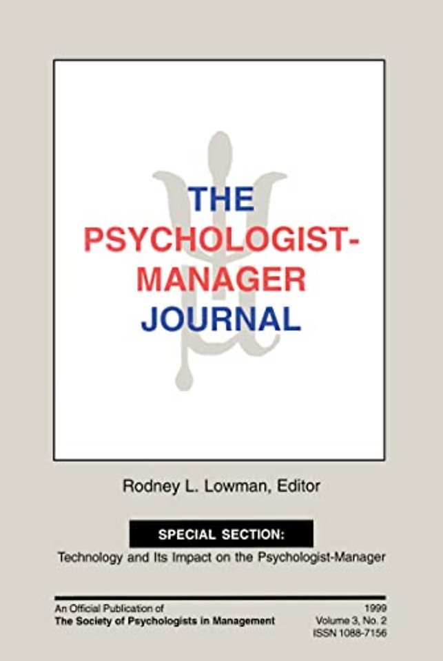 Psychologist-Manager Journal