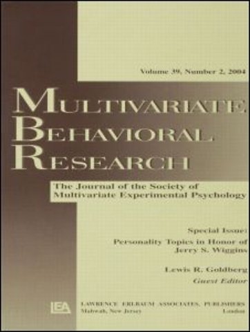 Personality Topics in Honor of Jerry S. Wiggins