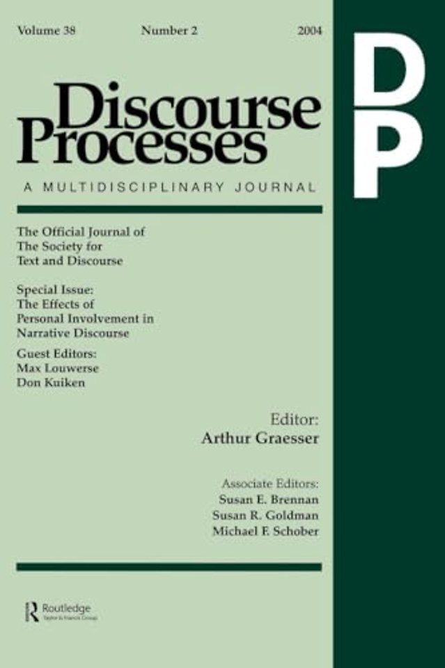Effects of Personal Involvement in Narrative Discourse