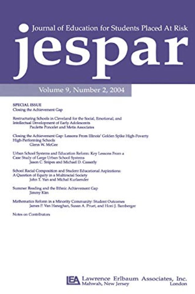 Closing the Achievement Gap