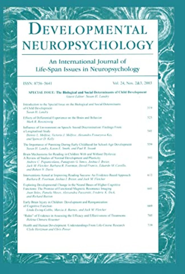 Biological and Social Determinants of Child Development