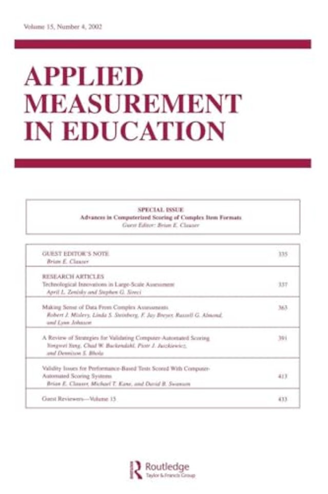 Advances in Computerized Scoring of Complex Item Formats