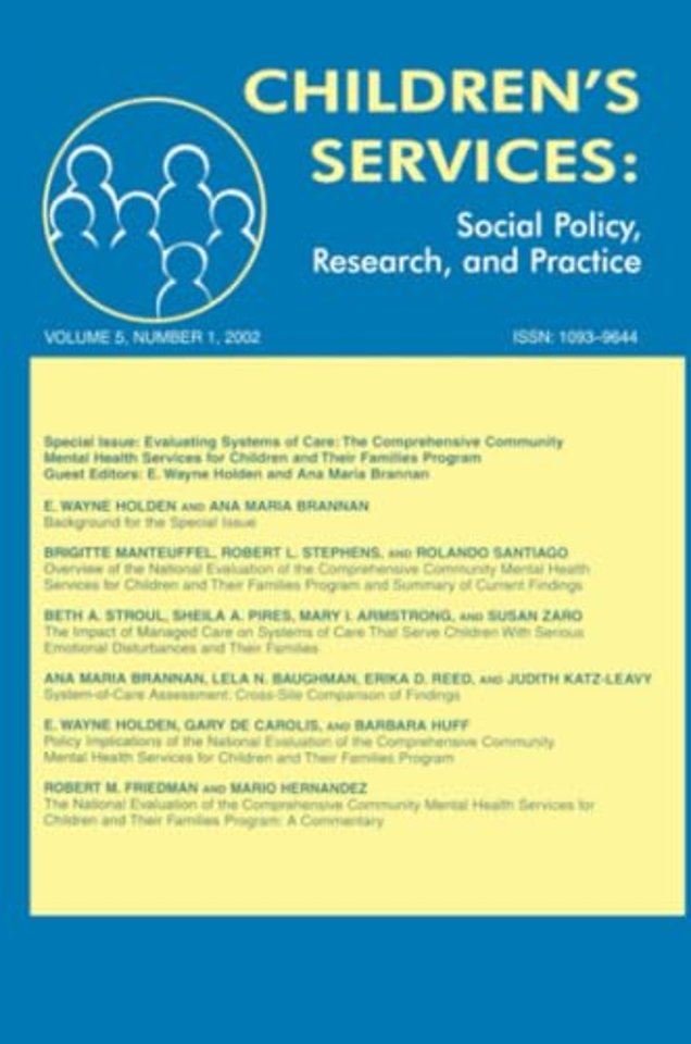 Evaluating Systems of Care