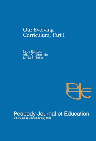 Our Evolving Curriculum