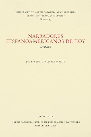Narradores Hispanoamericanos De Hoy