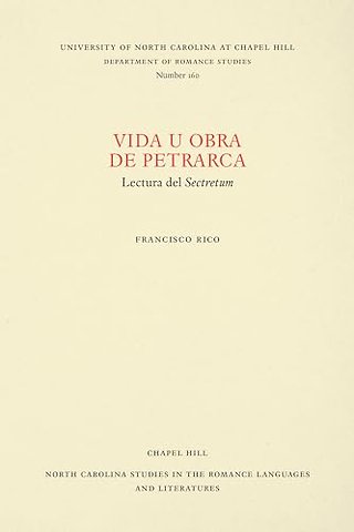 Vida U Obra De Petrarca