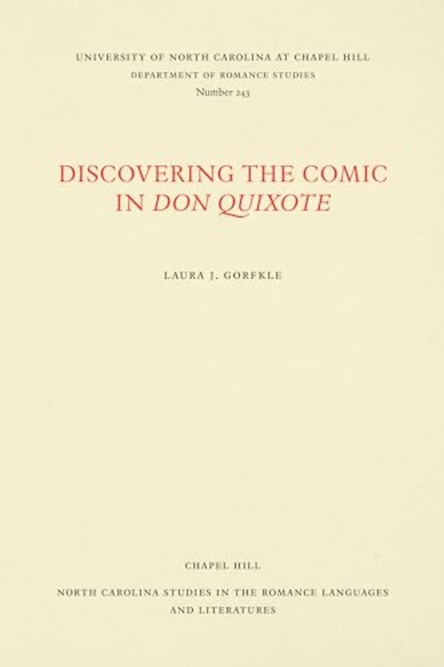 Discovering the Comic in Don Quixote