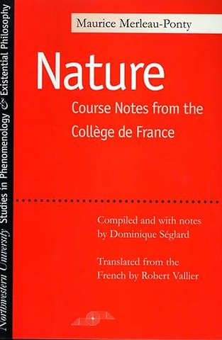 La Nature – Notes, Cours Du College De France