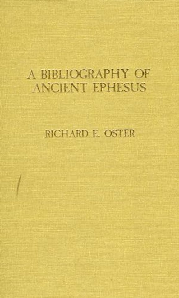 Bibliography of Ancient Ephesus
