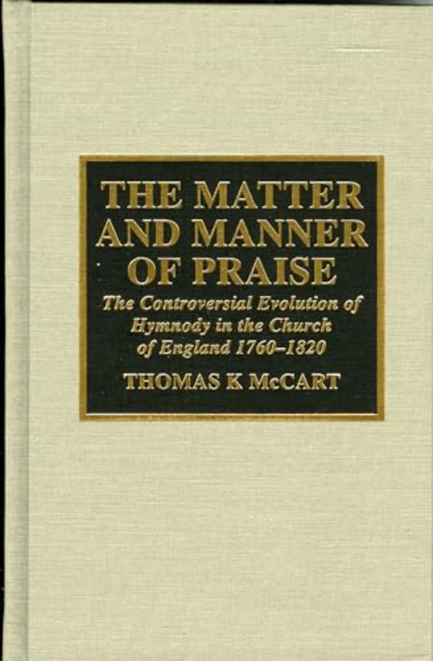 The Matter and Manner of Praise