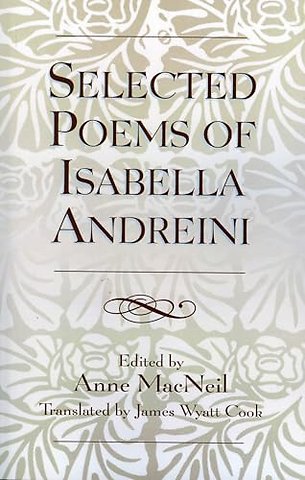 Selected Poems of Isabella Andreini