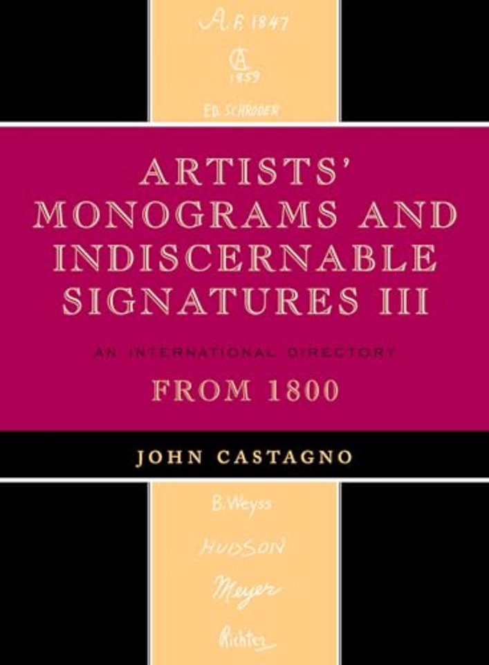 Artists' Monograms and Indiscernible Signatures III