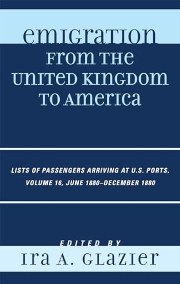 Emigration from the United Kingdom to America
