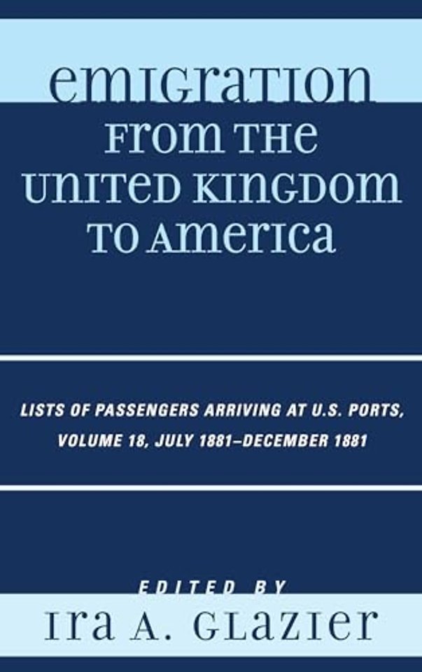 Emigration from the United Kingdom to America