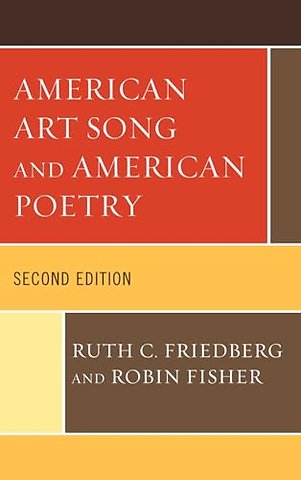 American Art Song and American Poetry