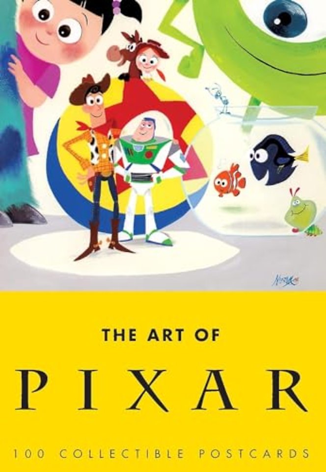 Art of Pixar Animation Studios Postcards