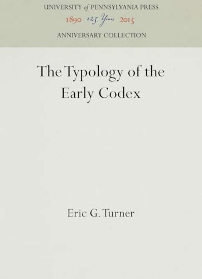 The Typology of the Early Codex