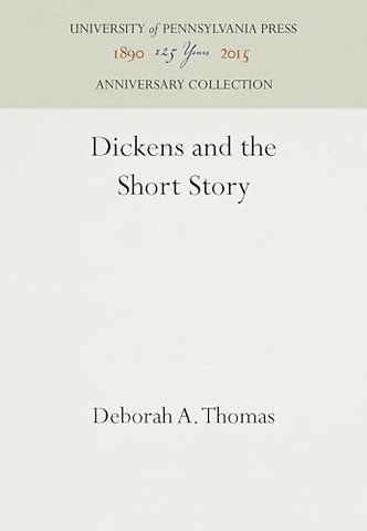 Dickens and the Short Story