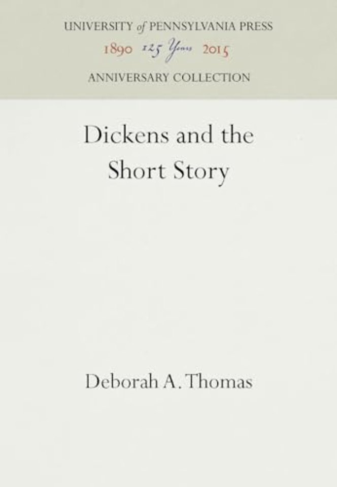 Dickens and the Short Story