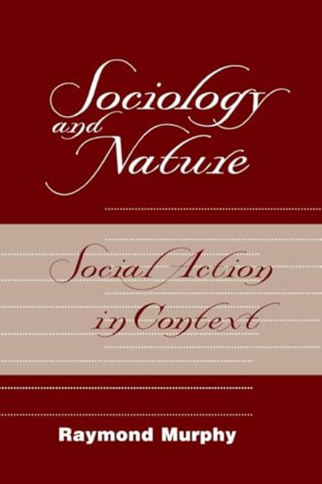 Sociology And Nature