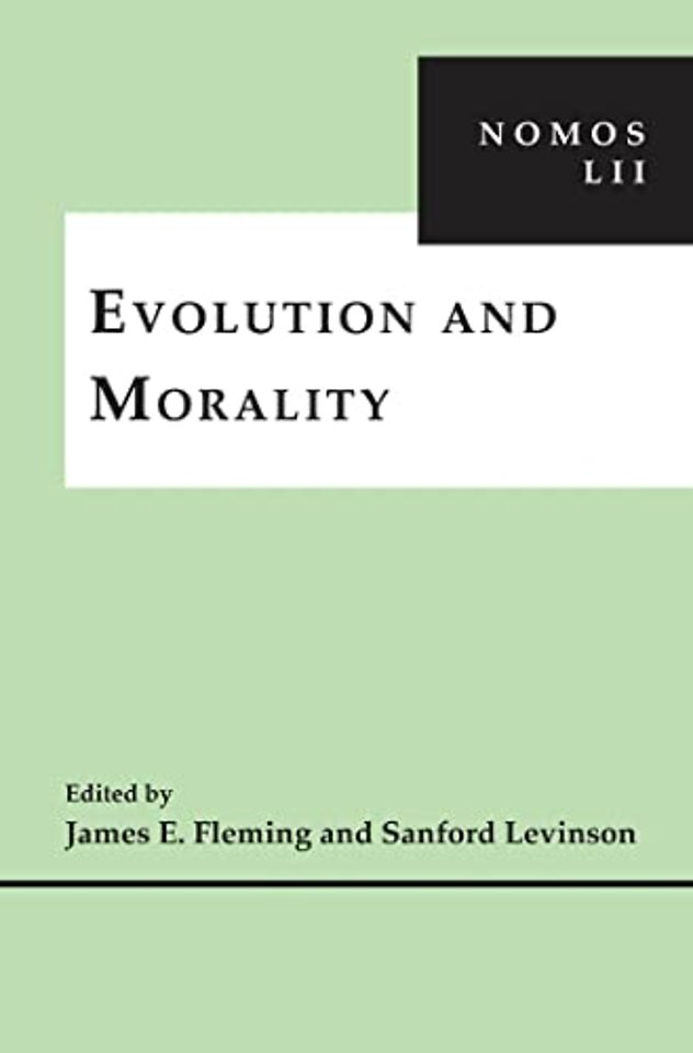 Evolution and Morality – NOMOS LII