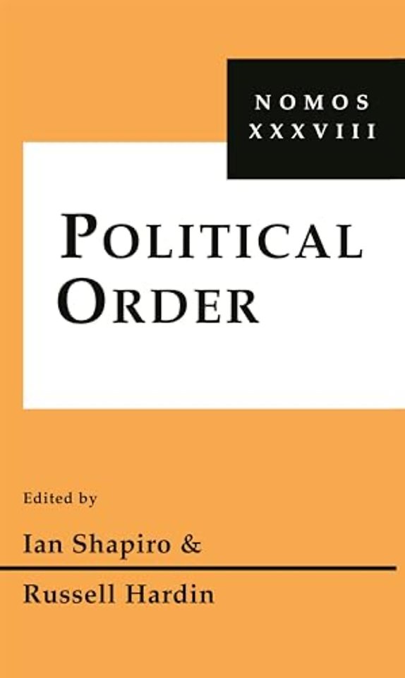 Political Order – Nomos XXXVIII