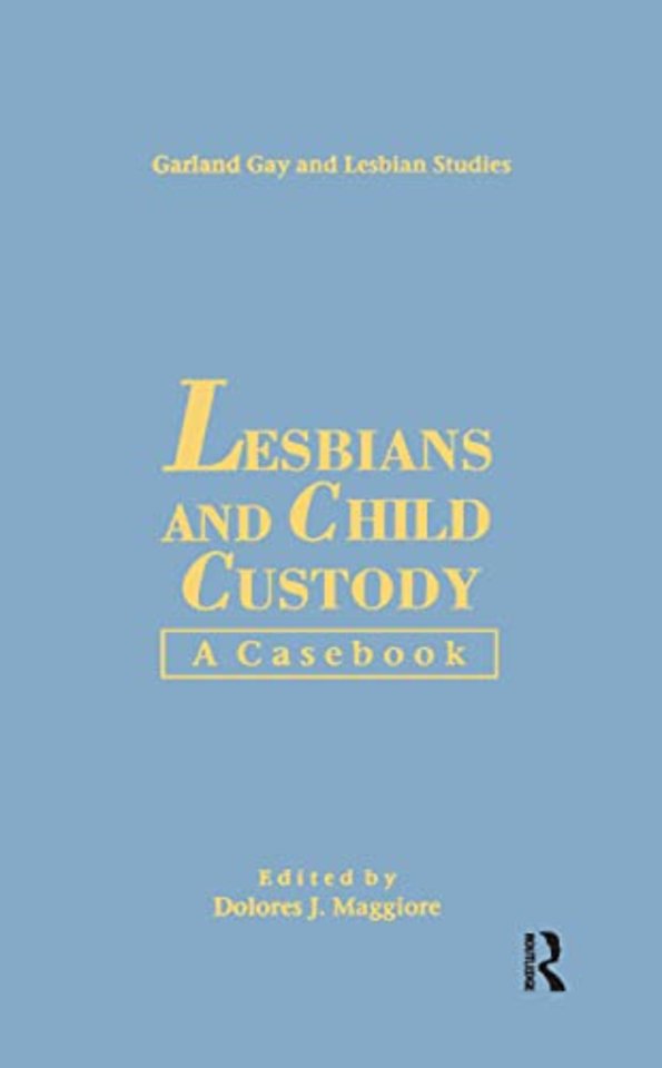 Lesbians & Child Custody