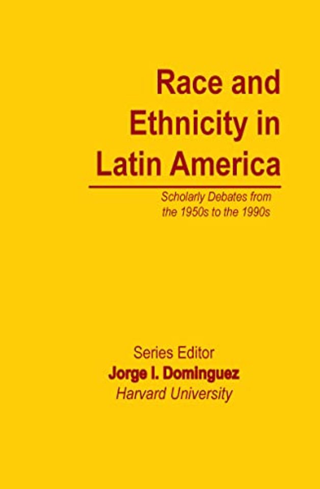 Race and Ethnicity in Latin America