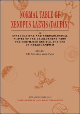 Normal Table of Xenopus Laevis (Daudin)