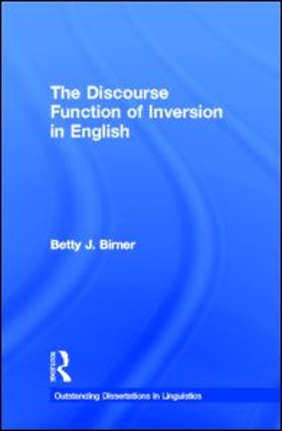 Discourse Function of Inversion in English