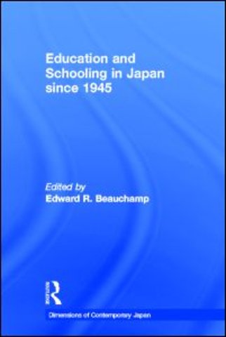 Education and Schooling in Japan since 1945