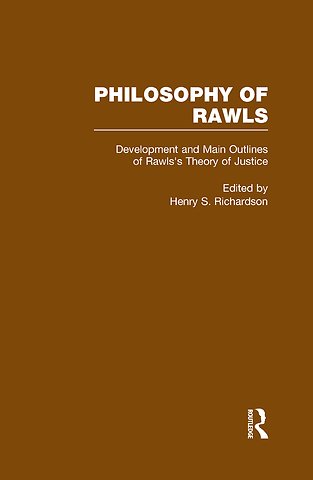 Development and Main Outlines of Rawls's Theory of Justice
